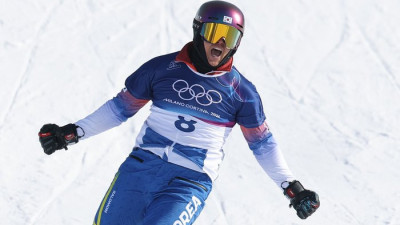 [속보] ‘37세’ 김상겸 대이변! 스노보드 은메달 확보…韓 동계 올림픽 한국 첫 메달 [2026 밀라노]