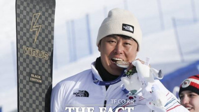 [동계올림픽] 한국 첫 메달 주인공 김상겸…전화기 너머로 흘린 눈물