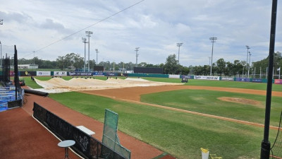 비도 막지 못하는 두산의 시즌 준비, 이틀 연속 내린 비→훈련은 멈추지 않는다 [SS시드니in]