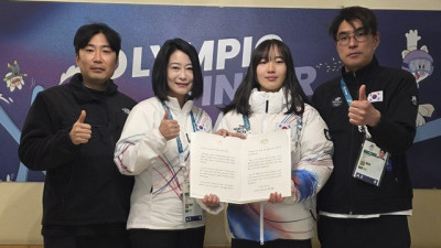 [동계올림픽] '스노보드 빅에어 동메달' 유승은, 李 대통령 축전 받아