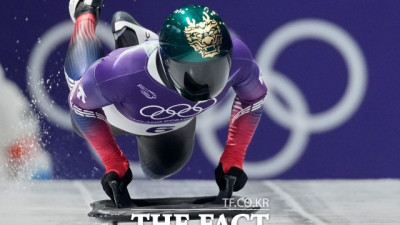 [동계올림픽] 스켈레톤 정승기 1·2차 공동 8위…김지수 15위