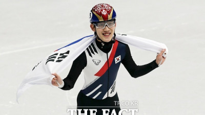 [동계올림픽] 임종언, 쇼트트랙 1000m 동메달…막판 스퍼트 빛났다