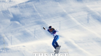 [동계올림픽] 한국 첫 스노보드 크로스 출전 우수빈, 16강 진출 실패