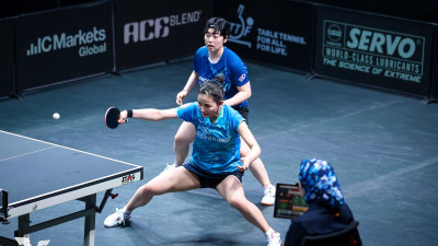 탁구 김나영-유한나&임종훈-오준성, WTT 첸나이 준우승