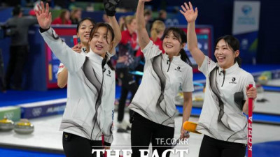 [동계올림픽] 한일전서 승리한 여자 컬링…메달 향해 '성큼'