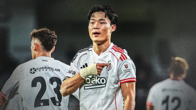 오현규의 ‘미친 활약’, 2경기 연속골에 ‘힐킥’ 도움으로 베식타스도 ‘역전승’…최고 평점에 최우수선수까지 선정