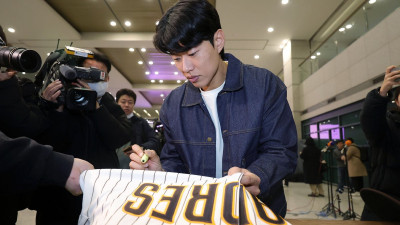 “샌디에에이고 캠프서 흥미로운 이름, 다재다능한 선수” 송성문, MLB닷컴 선정 ‘주목할 타자’