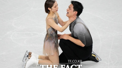 [동계올림픽] 미우라-기하라, 6.9점 차 극복하고 금메달…일본 피겨 새 역사