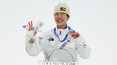 [동계올림픽] '멀티 메달 도전' 유승은, 스노보드 슬로프스타일 결선 '폭설'로 연기