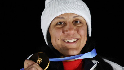 최고령 금메달 42세 ‘엄마의 힘’