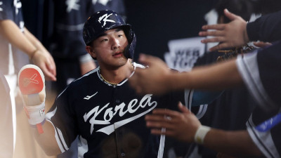 빅리거들 제치고…안현민, WBC가 꼽은 한국 키플레이어로