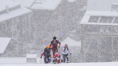리비뇨에 드리운 폭설…남자 스키 하프파이프 예선 연기