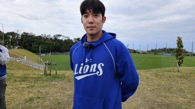 ‘불면의 밤’ 원태인, 좌절감 떨쳐냈다…유영찬에게 “축하할 일, 나보다 더 활약해줘요” [SS오키나와in]