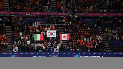 ‘기울어진 태극기’ 오류에 ‘항의’ 대한체육회, 공식 사과·재발 방지 요청 “재인쇄 통해 정확한 규격 태극기 준비”[2026 밀라노]