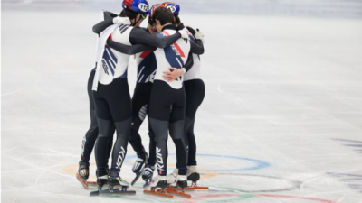 [동계올림픽] 쇼트트랙 남자 5000m 계주, 2회 연속 은메달