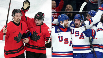 '캐나다 vs 미국' 결국 만났다…올림픽 최대 빅매치 남자 아이스하키 결승 관심 집중