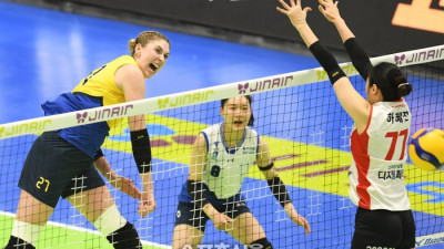 정지윤 이탈 ‘전화위복’ 반전의 현대건설, 5R 5승 1패 완벽한 상승세…도로공사와 1위 싸움 예고