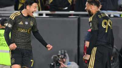 손흥민 리그 1호 도움, 메시는 침묵…LAFC, 마이애미에 3-0 승리