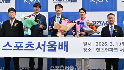 [포토] 로쉬, 제39회 스포츠서울 대상경마 우승 차지