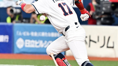 [포토]번트 안타 치는 박해민