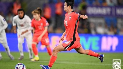 김혜리, 11년 만에 A매치 2호골… 신상우호, 이란 꺾고 아시안컵 첫 승