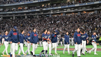 [포토]야구대표팀, 일본에 6-8 패배