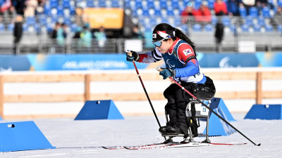 ‘새역사’ 바이애슬론 김윤지, 동계 패럴림픽서 한국 여자선수 첫 금메달