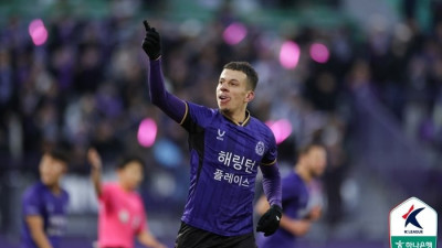 벌써 ‘3골’, 이번시즌도 안양의 ‘왼발 에이스’ 마테우스 “1부 무대 이해도 좋아지고 더 성숙해졌다”[현장인터뷰]