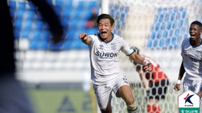 수원FC와 수원 삼성, 초반 ‘100% 승률’…나란히 K리그2 개막 3연승