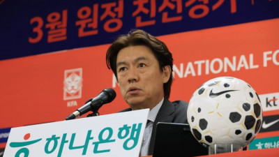 끝까지 경쟁 강조한 홍명보 감독 “5월에 가장 좋은 경기력 보이는 선수 뽑겠다”[현장 일문일답]