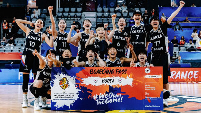 필리핀 완파… 韓 여자농구, 17회 연속 월드컵 본선행