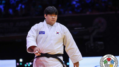 女유도 최중량급 이현지, 김하윤 꺾고 AG 출전권 획득