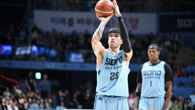소노, 접전 끝에 현대모비스 잡고 9연승 질주…KCC, 삼성 완파 100-81