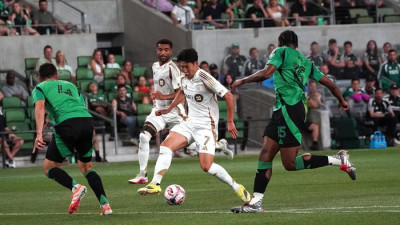 ‘악’ 일대일 기회 무산! 손흥민 8G째 침묵→홍명보호 합류, LAFC는 개막 5연속 무실점 무패