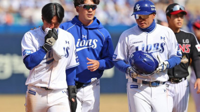 ‘코뼈 골절’ 삼성 우타 거포, 큰 부상 피했다…하필 ‘안방 유망주’가 또 시즌 아웃 [SS메디컬체크]