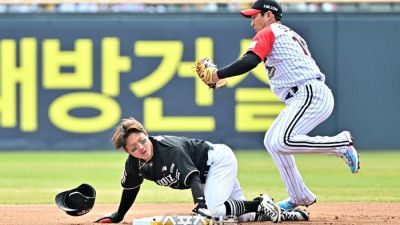 [포토]도루 실패하는 KT 최원준