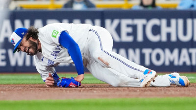 MLB 토론토 폰세, 무릎 전방십자인대 부상…장기이탈 불가피