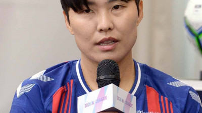 [SW포토]여자축구 수원FC위민 주장 지소연