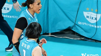 ‘실바 35점 폭격’ GS칼텍스 1승만 더 하면 우승…적지서 도로공사에 2연승