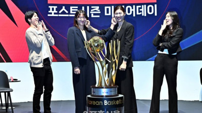 [포토]혈투를 예고하는 하나은행과 삼성생명