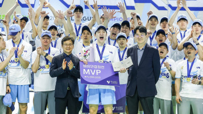 MVP 정지석 “악으로 깡으로 하는 수밖에 없었다”