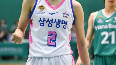 ‘이해란 34점 폭격’ 반격 나선 삼성생명, PO 1승1패 균형