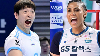 V리그 최고 선수는 ‘승부사’ 한선수·‘폭격기’ 실바
