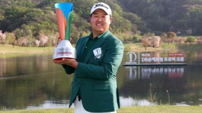 이상엽, 10년 만에 우승 가뭄 끝냈다…통산 2승 환호