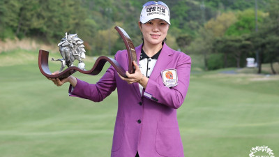 “이름도7, 키도 177!” 행운의 숫자로 완성한 ‘김민선7’… ‘노보기 와이어 투 와이어’ 우승