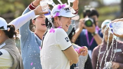 국내 투어 우승자 김민선7, 세계랭킹 116위→87위