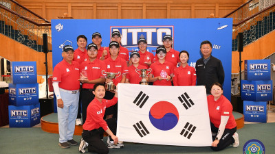 한국 골프의 위엄…네이버스컵 개인·단체전 3연패 ‘역대 최초’