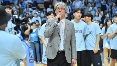 “이정현, 지금 세대 최고의 선수…켐바오, 더 위로 올라갈 선수” 창단 최초 챔프전 진출 이끈 제자들에게, 손창환 감독의 엄지척
